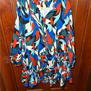 Vibrant Multicolor Women's Blouse